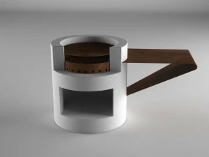 Manufatti Viscio Реконструированный каменный мангал