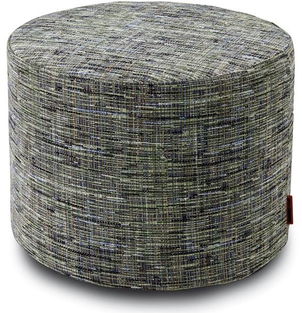 MissoniHome Пуф Cylinder из жаккардовой ткани Shades stripes sun-id-1458522 - Вид №1