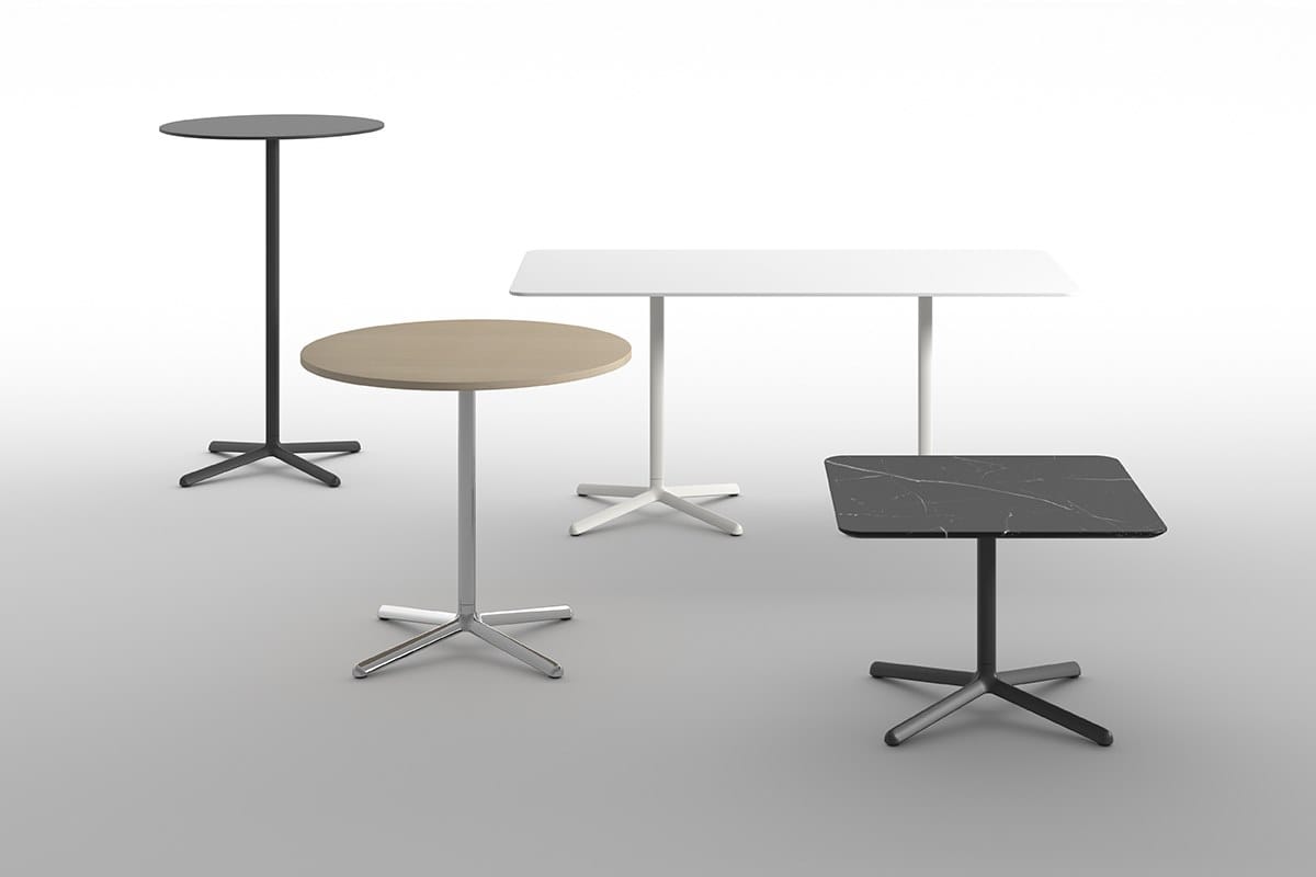 Высокий стол из литого алюминия со спицевым основанием arrmet Clivo ARCH-00103878 - Вид №4