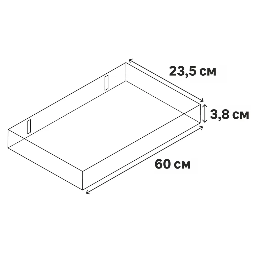 Полка настенная Spaceo Cactus 1 60x23.5 см МДФ цвет кактус 82877526 STLM-2035011  - Вид №13