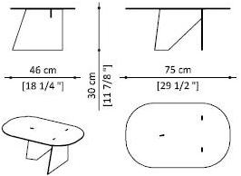 Paolo Castelli Низкий овальный журнальный столик из металла sun-id-1479859 - Вид №5