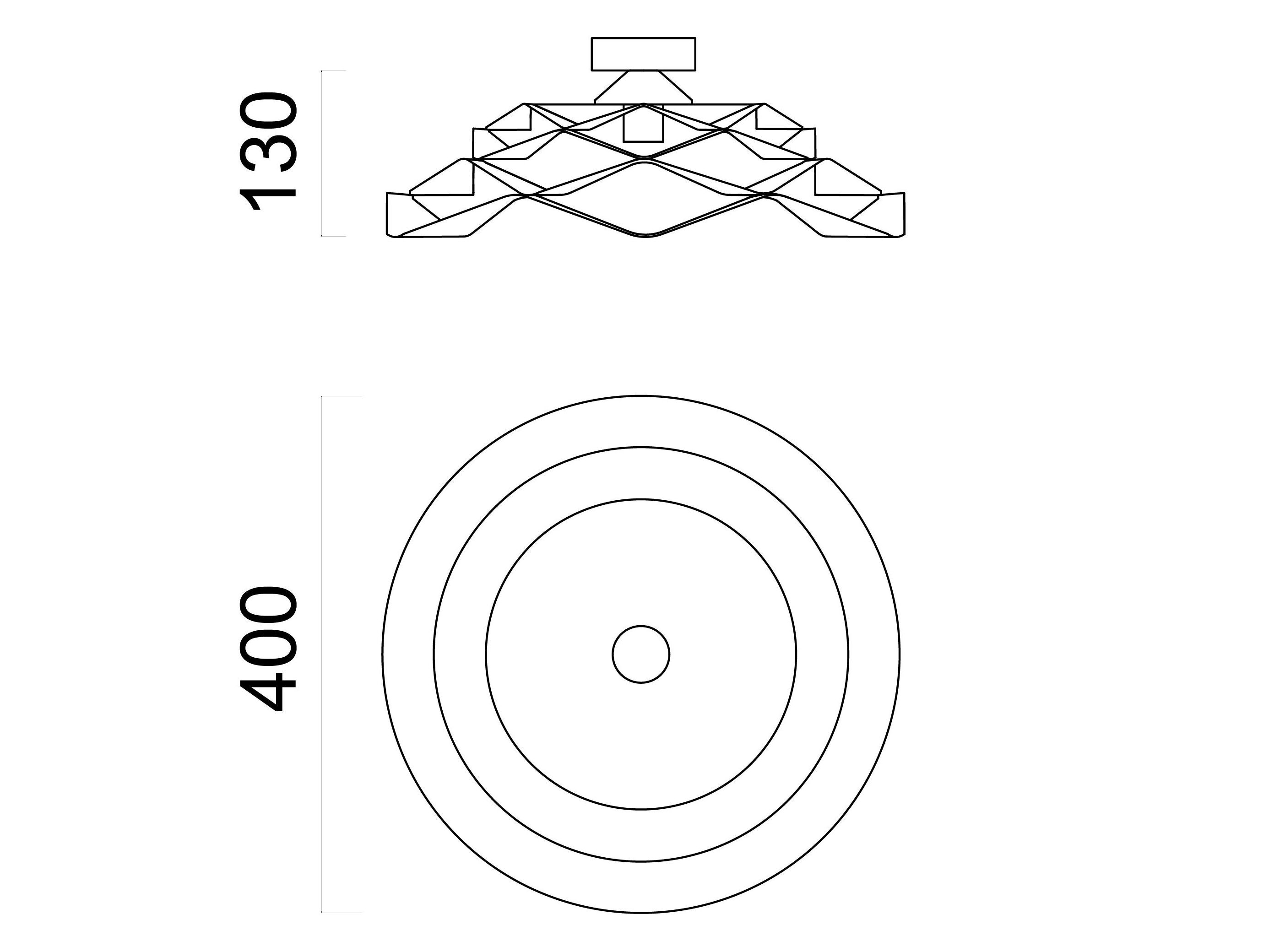 Светодиодный потолочный светильник WayPoint оригами ARCH-00068307 - Вид №32