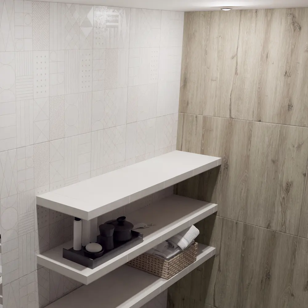 Настенная плитка Axima Фишт Геометрия 30x60 см 1.62 м² матовая цвет светло-бежевый 89457962 STLM-2164062 - Вид №5