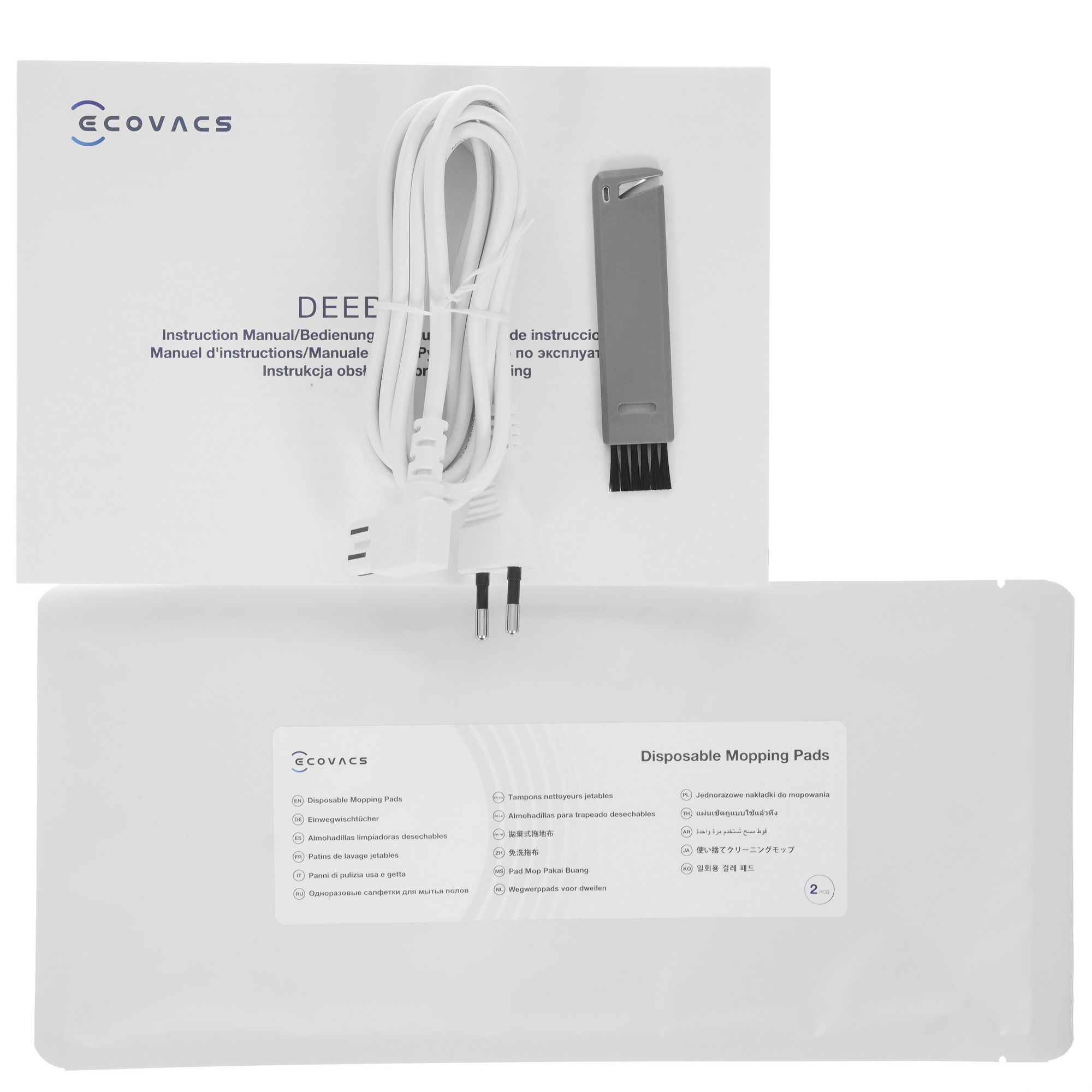 9932267 Робот-пылесос Ecovacs DEEBOT T10 RU белый STDN-0072758 - Вид №10