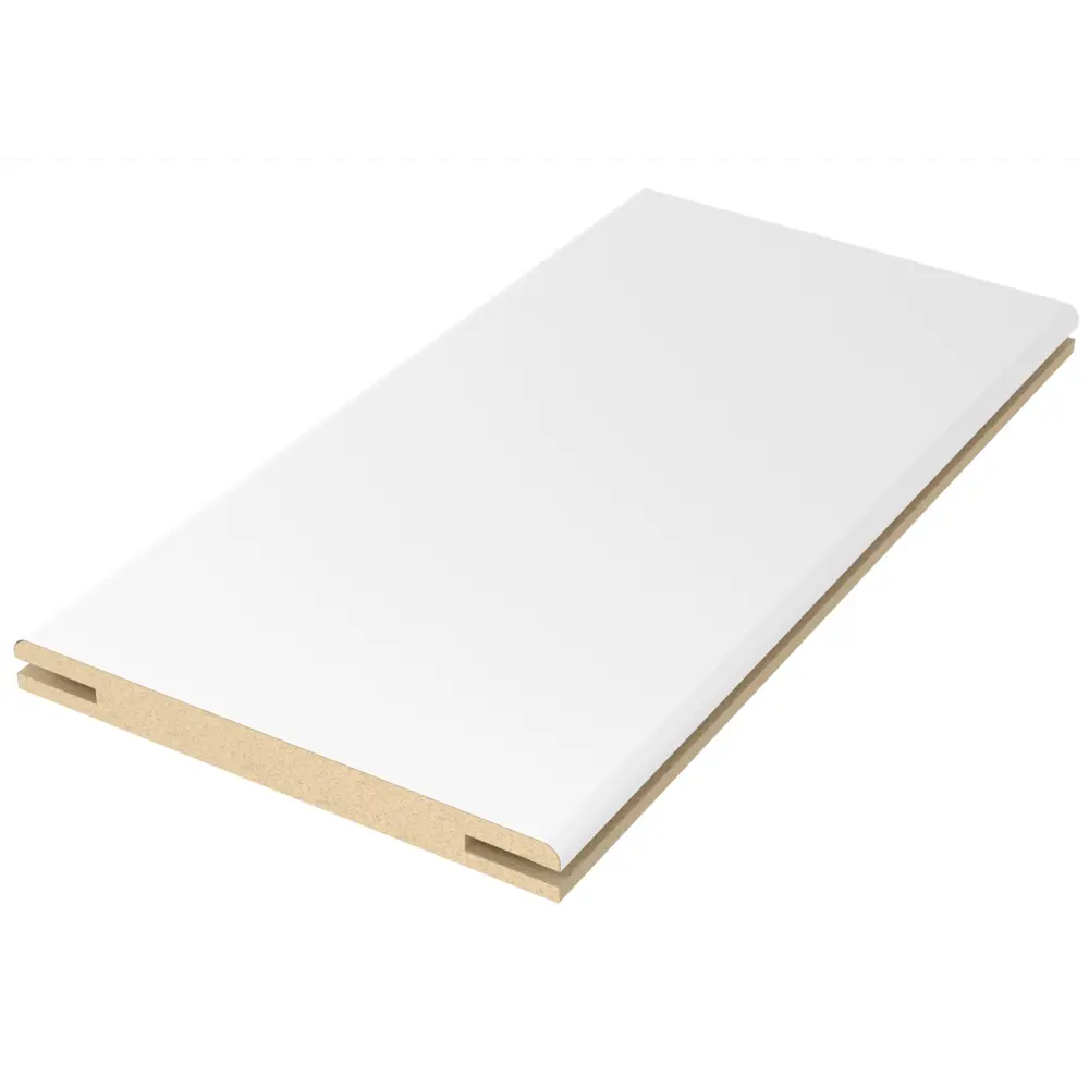 Добор телескопический Аттика/Халика 2100х100x10 мм CPL ламинация цвет белый BELWOODDOORS STLM-2158823