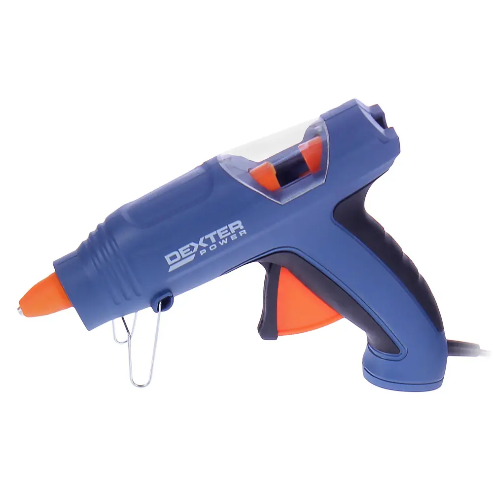 Пистолет клеевой Dexter, 200 Вт, для стержней 11 мм, комплект 12 стержней STLM-2108429 - Вид №1