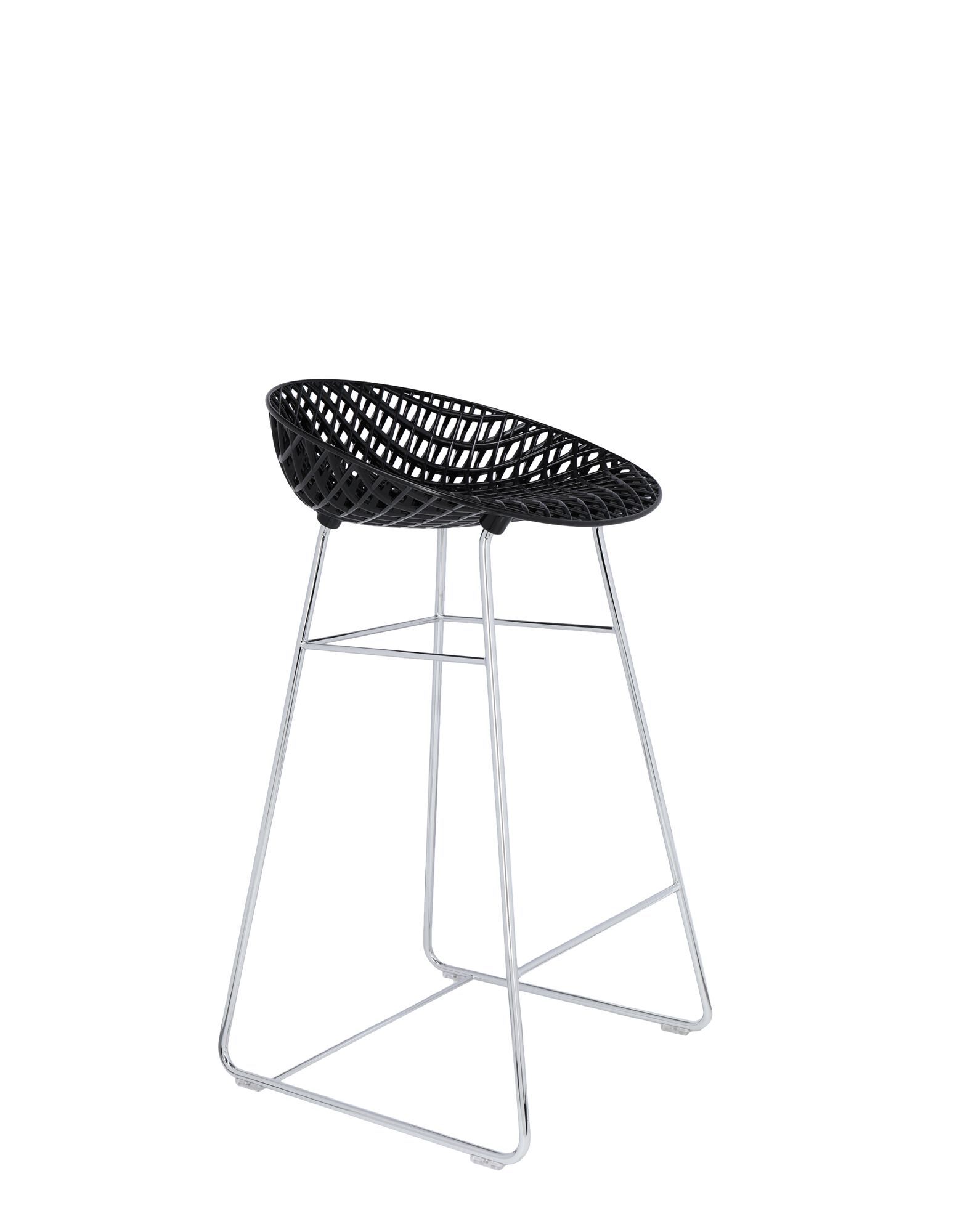 Высокий стул из поликарбоната и стали Kartell SMATRIK ARCH-00085955 - Вид №8