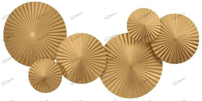 Carpanese Home Металлический настенный декоративный объект Heritage 5401