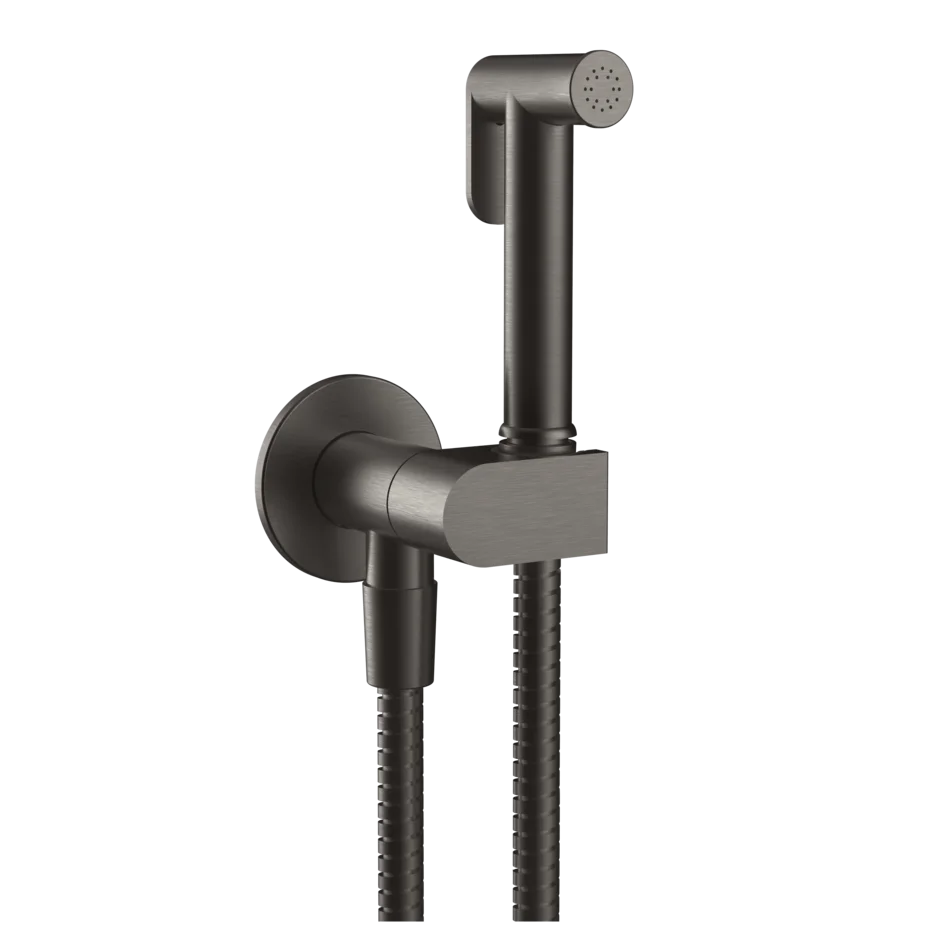 Запорное устройство 45126 707 Gessi Inverso ЧЕРНЫЙ МЕТАЛЛ BR. PVD 45126707