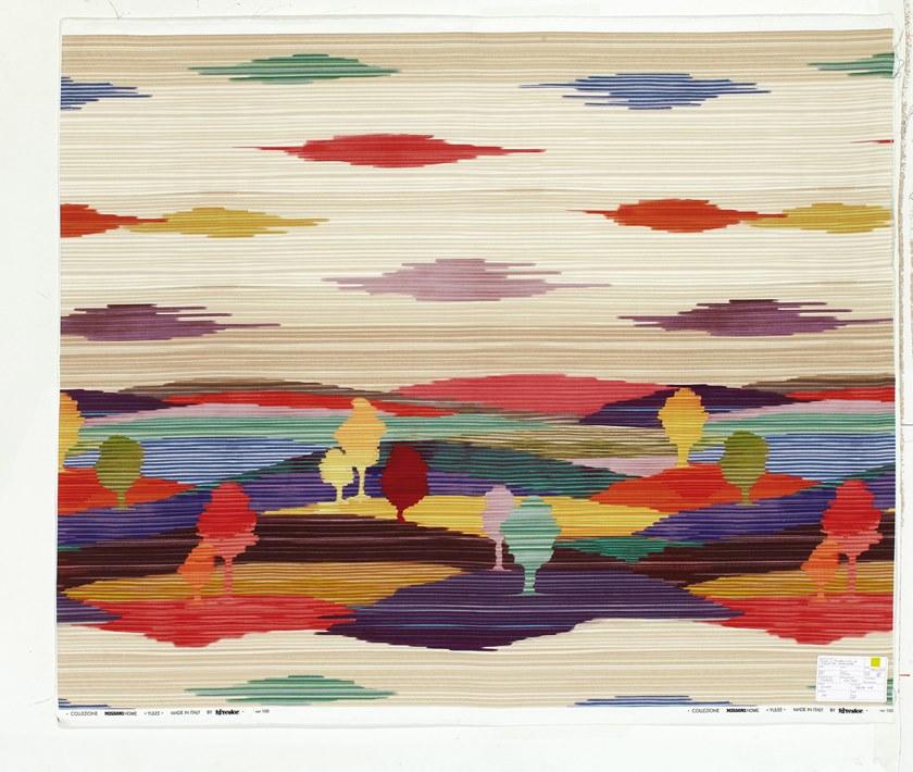 MissoniHome Ковер из шерсти с длинным ворсом Shades stripes sun-id-1392108 - Вид №2