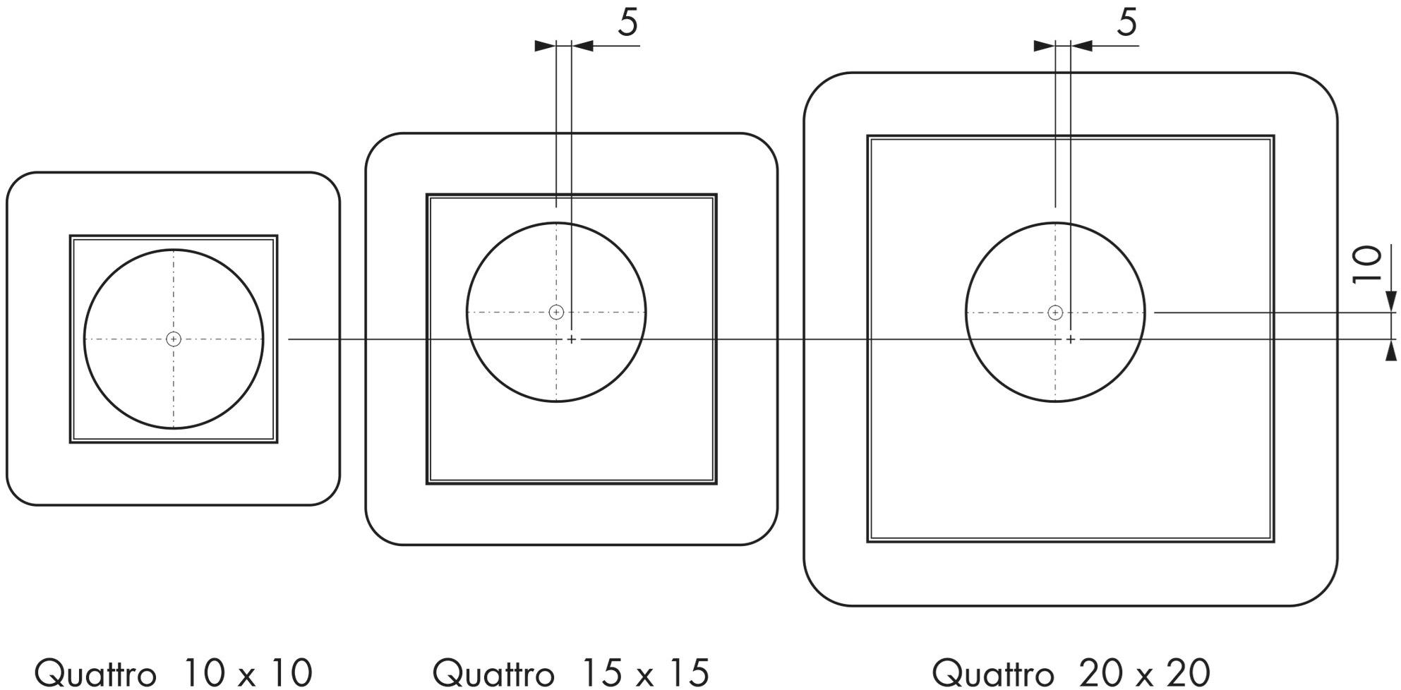 ESS Easy Drain Трап для душа из нержавеющей стали Aqua Aquaplusw15x15-msi6 - Вид №9