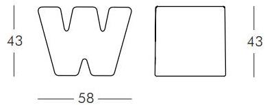 SLIDE Табурет низкий полиэтиленовый sun-id-1414408 - Вид №2