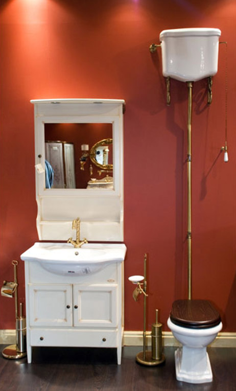 ML.BLL-25.112.BI/ML.BLL-25.128.BI/ML.MEC-29.041.CR/ML.MEC-29.128.CR Компакт унитаз с бачком Белый Migliore  Италия  - Вид №3