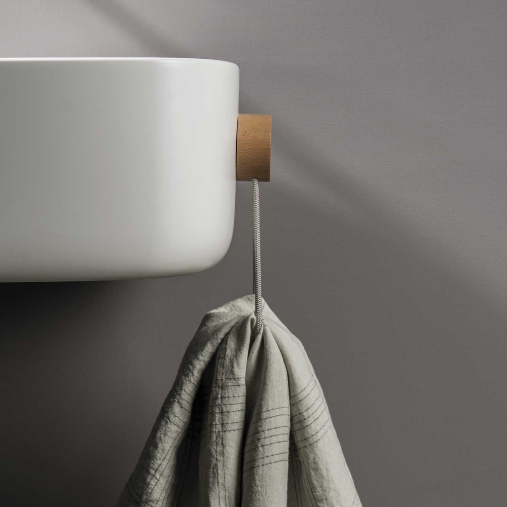 EVLACOR Подвесная раковина настенная прямоугольная EVER Life Design Bounce белая - Вид №7