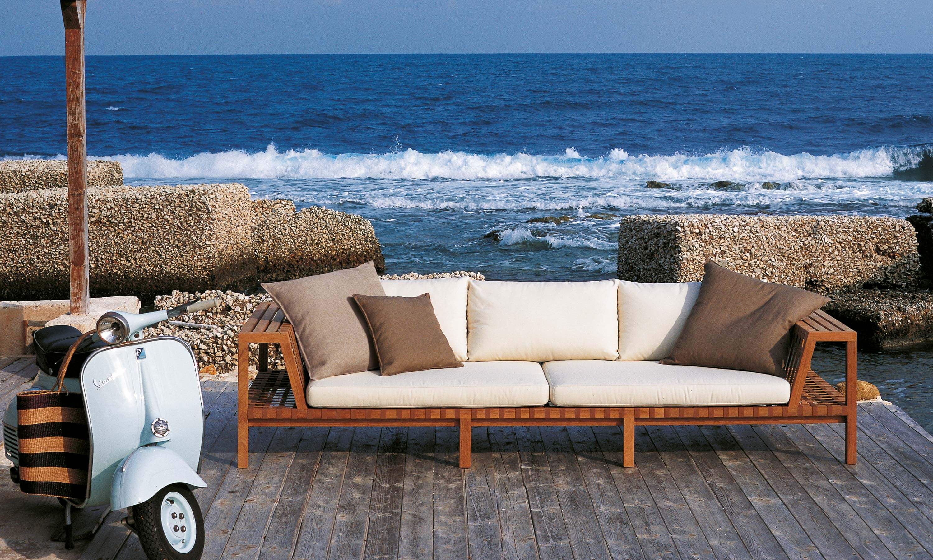 2-местный ТИК садовый диван RODA сеть ARCH-00121941 - Вид №2