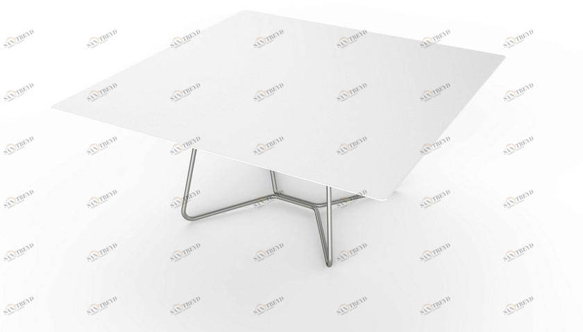 VITEO Журнальный столик Square Corian® Slim sun-id-1399136