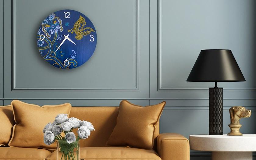 LIGNIS® Настенные часы из дерева с лепниной Dolcevita marrakech 10.045 / 10.123 - Вид №2