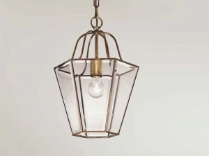 Il Fanale Подвесной светильник из латуни и стекла Rilegato 476.00.80/477.00.80