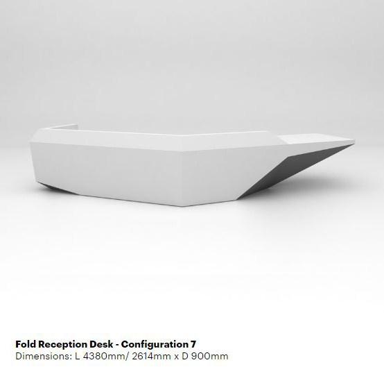 Isomi Стойка администратора для модульного офиса из твердой поверхности Fold sun-id-1442042 - Вид №8