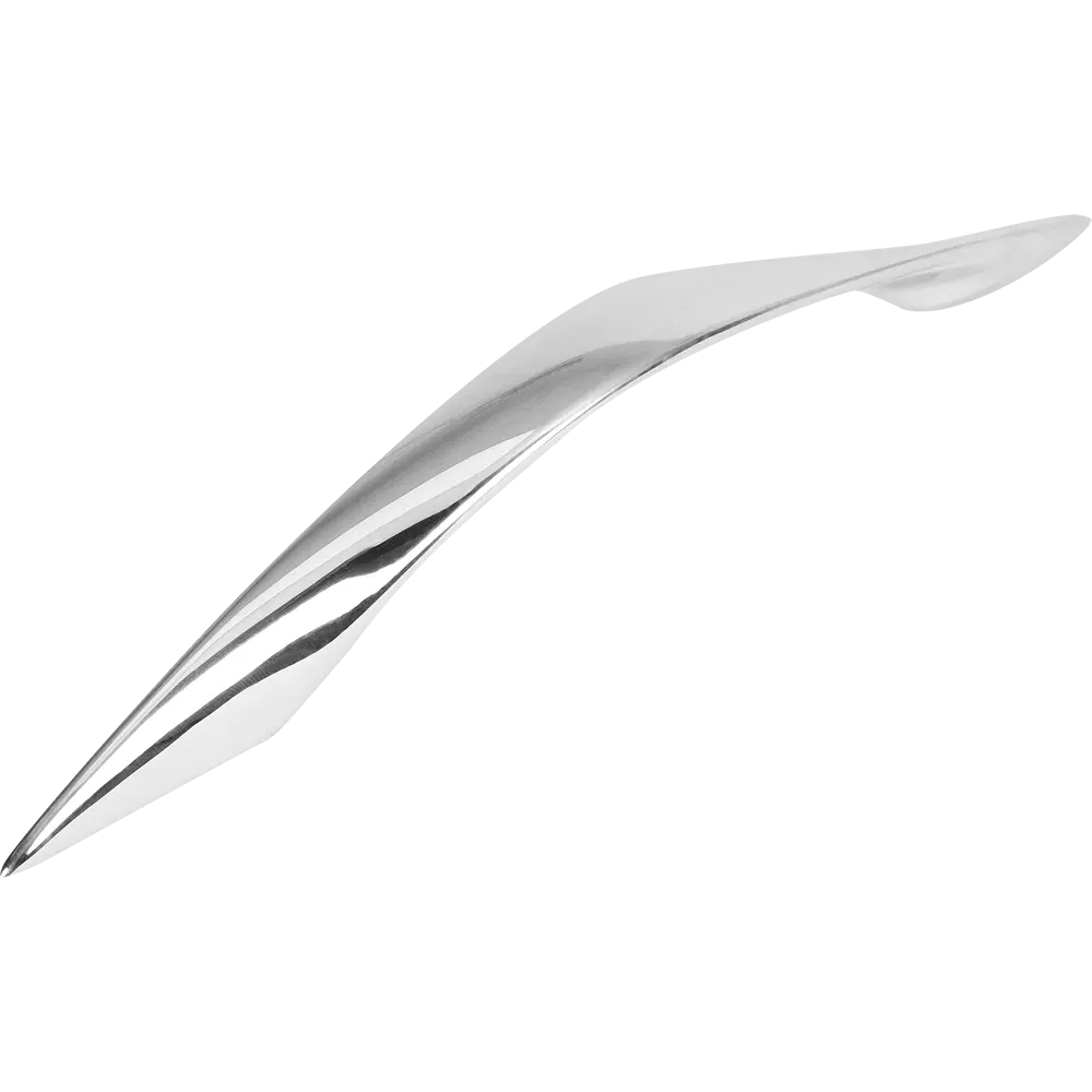 Мебельная ручка-скоба Jet Вейв 2х3.5х22.8 см, замак, хром STLM-2169217
