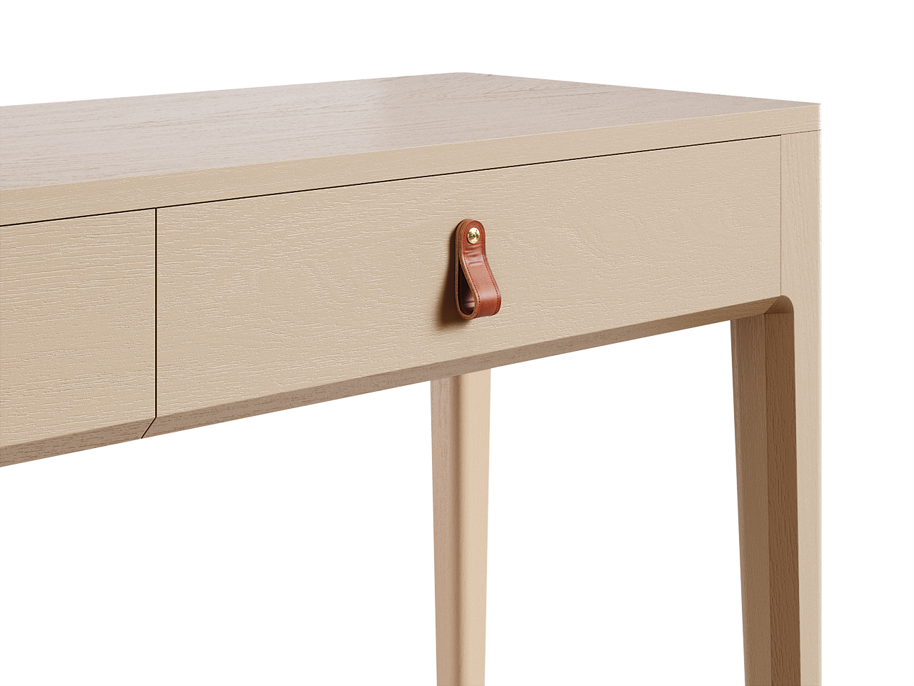 Туалетный столик с ящиками бежевый Case THE IDEA  210497 Бежевый  - Вид №2