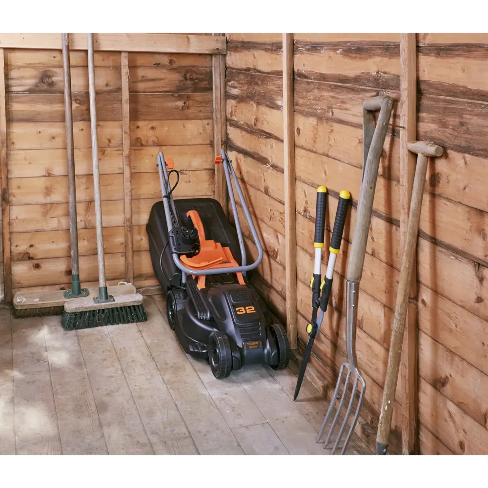 Газонокосилка электрическая Black&Decker BEMW 351, 1000 Вт, 32 см BLACK + DECKER STLM-2043797 - Вид №9