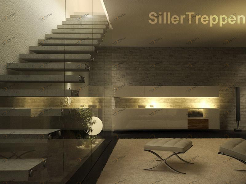 Siller Treppen Открытая лестница из бетона sun-id-1478763