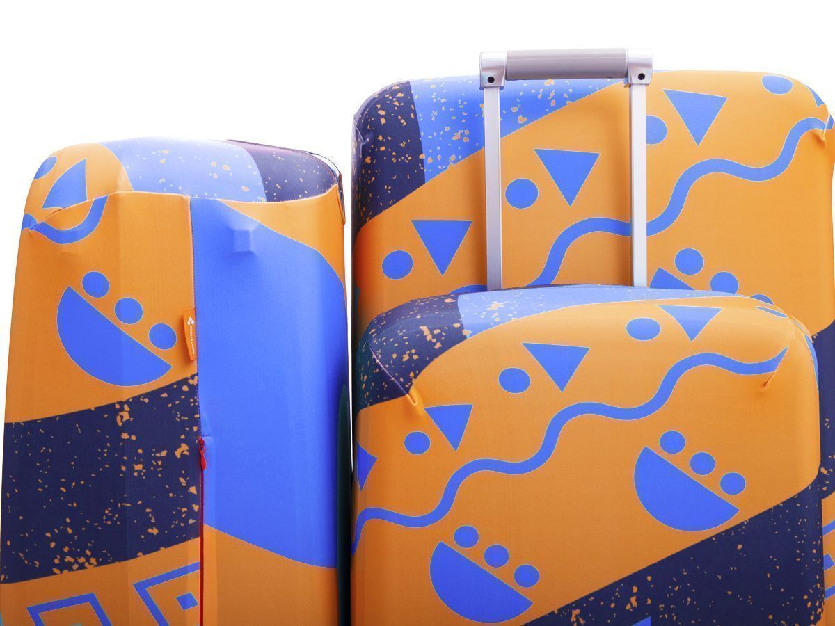 SP240 Кэйптаун-M/L Чехол для чемодана средний Routemark SP240  - Вид №10