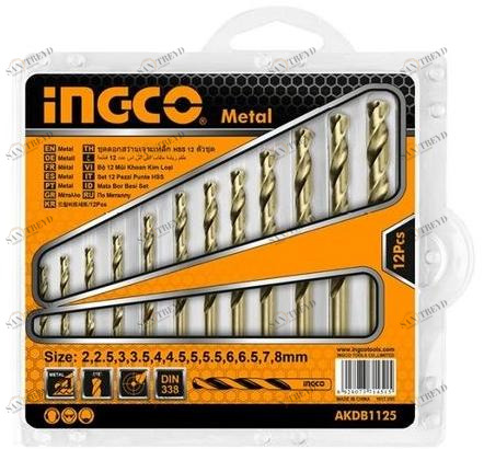 INGCO ITALIA Набор сверл HSS sun-id-1366181