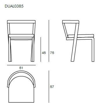 Il Giardino di Legno Садовый стул из ротанга Dual Dual0385 - Вид №3