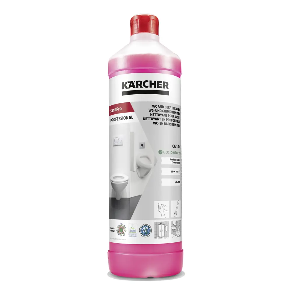 Средство для чистки санузлов Karcher CA 10 1л 86419355 STLM-2036189 