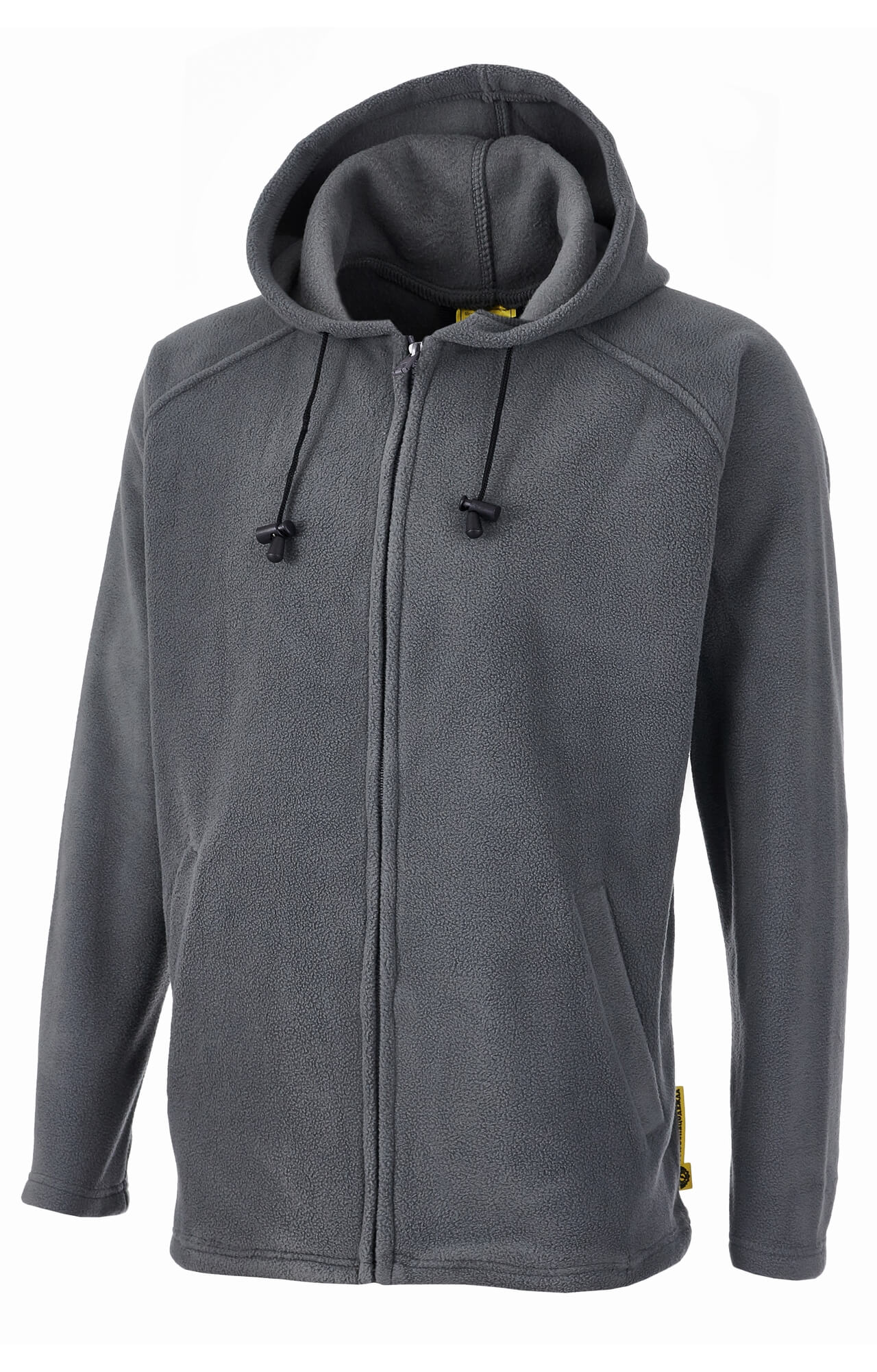 61242 Толстовка флисовая с капюшоном темно-серая  Одежда для промоакций  размер 40-42/182-188 Спецодежда  - Вид №1