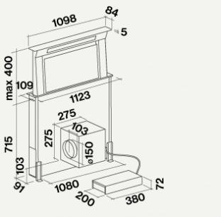 Falmec Съемный верхний колпак из нержавеющей стали Design+ sun-id-1376603 - Вид №4