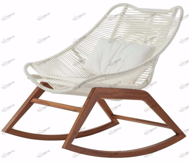 Roche Bobois Кресло-качалка в морской веревке sun-id-1490442