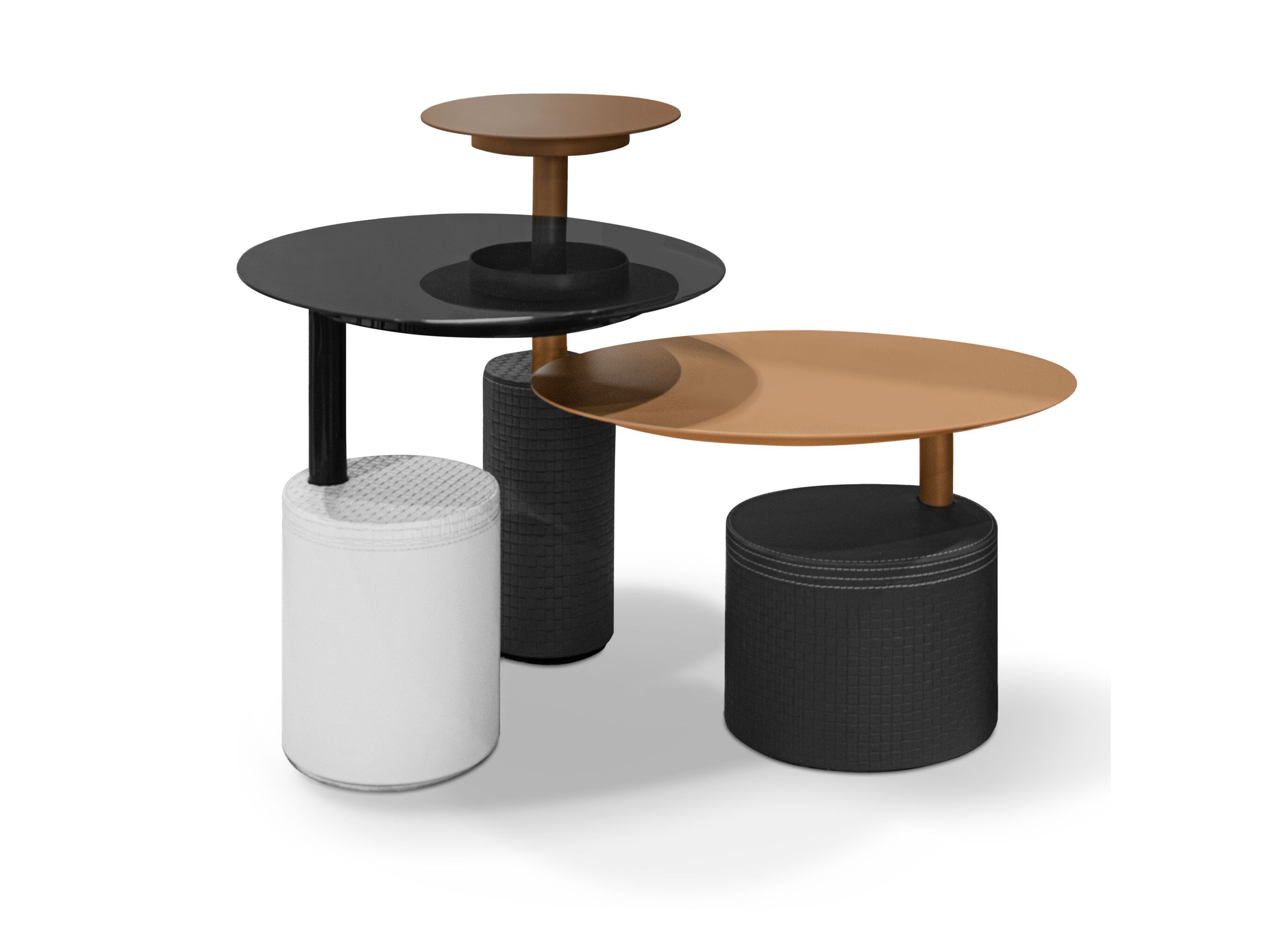 Набор круглых столиков для сервировки Wayne Enterprises Home Collection WE-202 ROUND ARCH-00148597