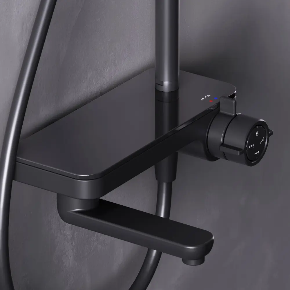 AM.PM Moxie — стильная душевая стойка с дождевым эффектом 87707671 STLM-0996443 - Вид №8