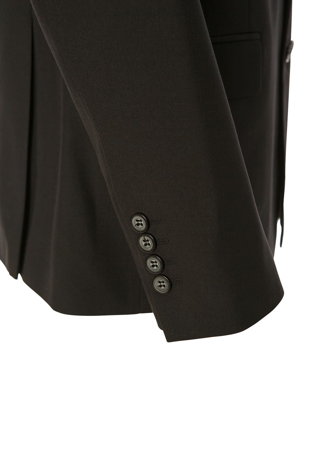 69708 Пиджак мужской slim fit  black El-Risto  Одежда для охранных структур  размер 46/176  - Вид №2