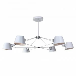 Подвесная люстра Freya Abigail FR5038-CL-06-W белая FREYA ДИЗАЙНЕРСКИЕ, ABIGAIL WHITE 187980 Белый