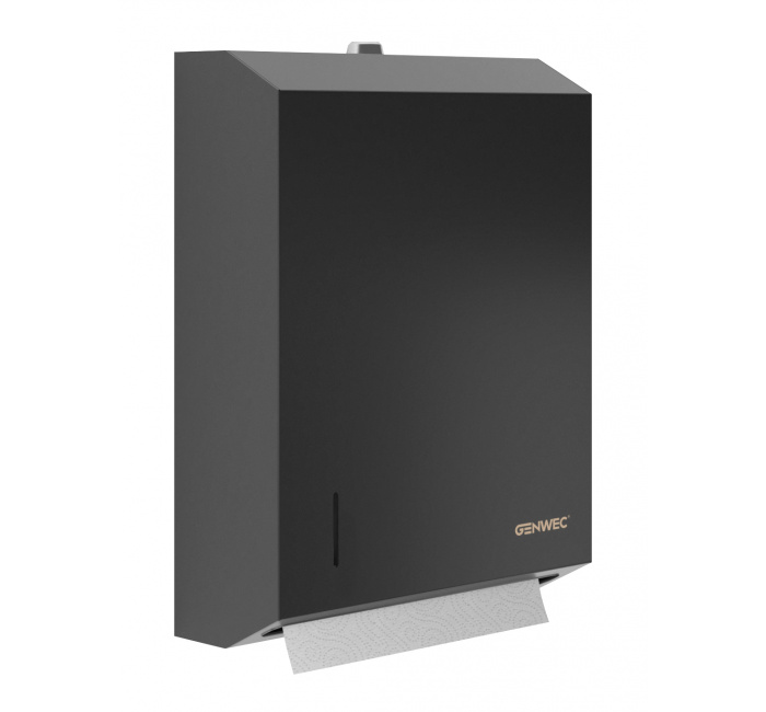 GW03 03 03 00 Genwec Диспенсер для бумаги в двух рулонах из белой стали 