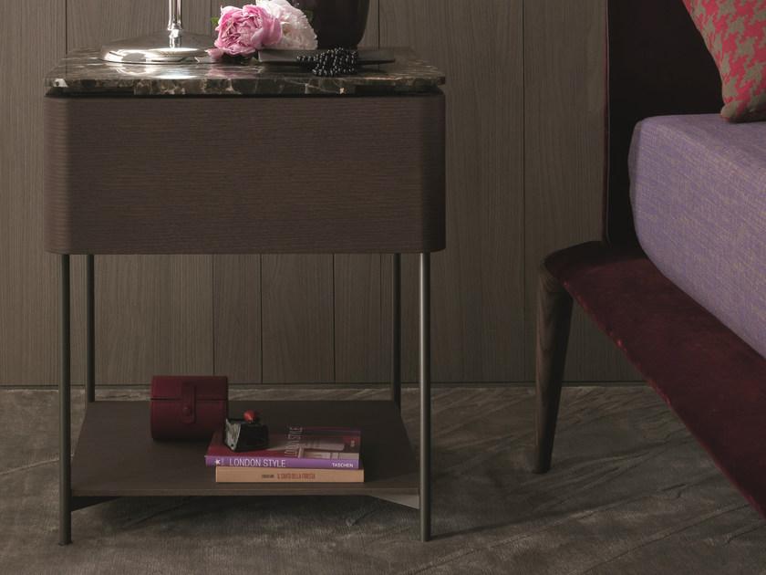 MisuraEmme Деревянная тумбочка с мраморной столешницей Misuraemme sun-id-1402870 - Вид №4