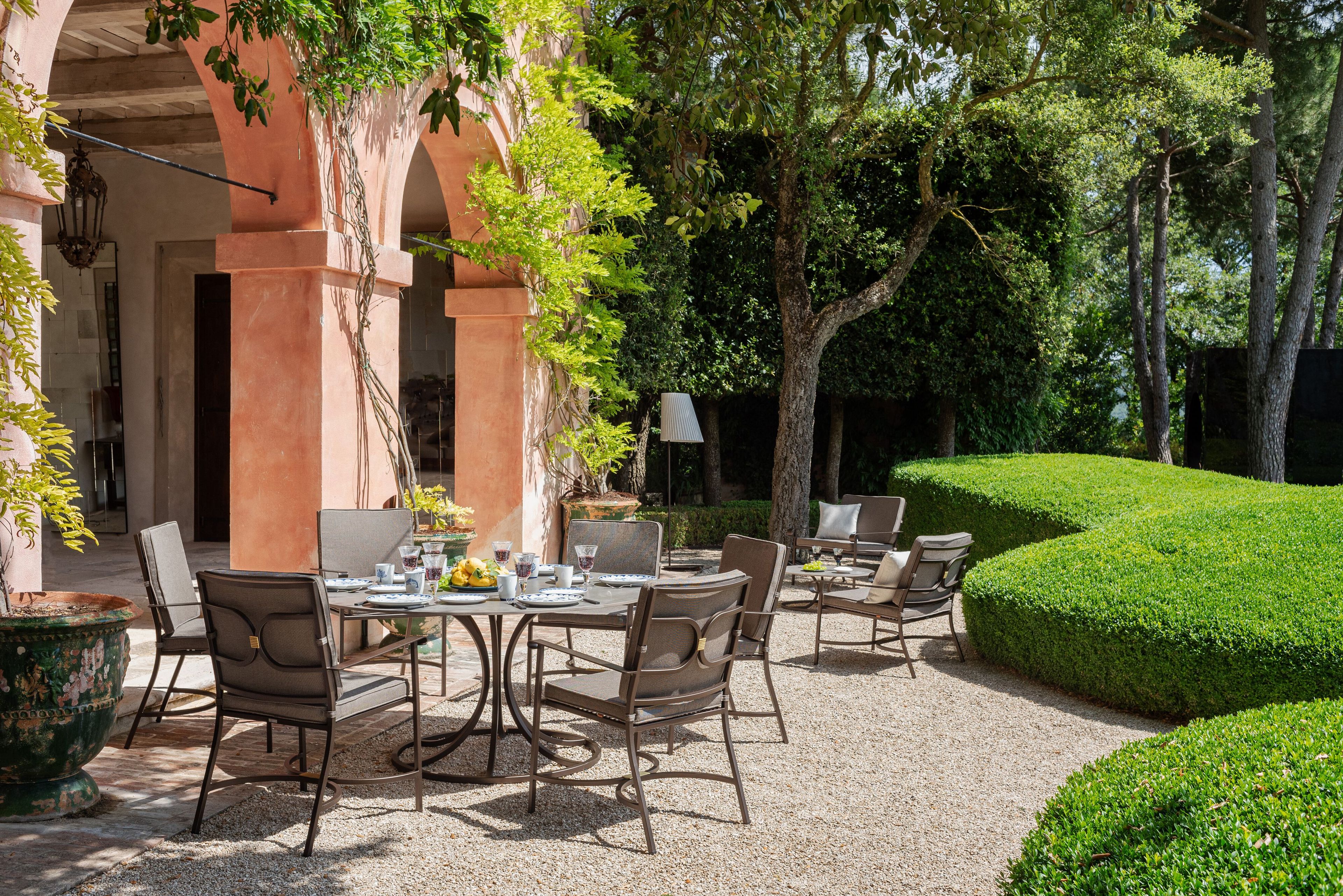 Стальной садовый стул с подлокотниками emu Collier ARCH-00147628 - Вид №7