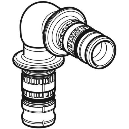 GEBERIT 628.271.00.5 Угольник Geberit Mepla  - Вид №1