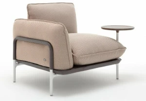 Rolf Benz Кресло из ткани с подлокотниками Rolf benz 515 addit