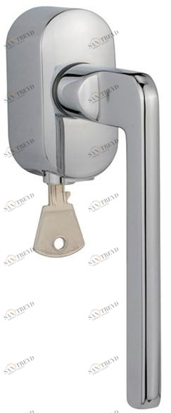 Reguitti Оконная ручка из латуни с замком на розетке Q-10 A119dkc6758