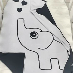 Плед детский "Лимпопо" ELLIPSE  351695 Черный;серый