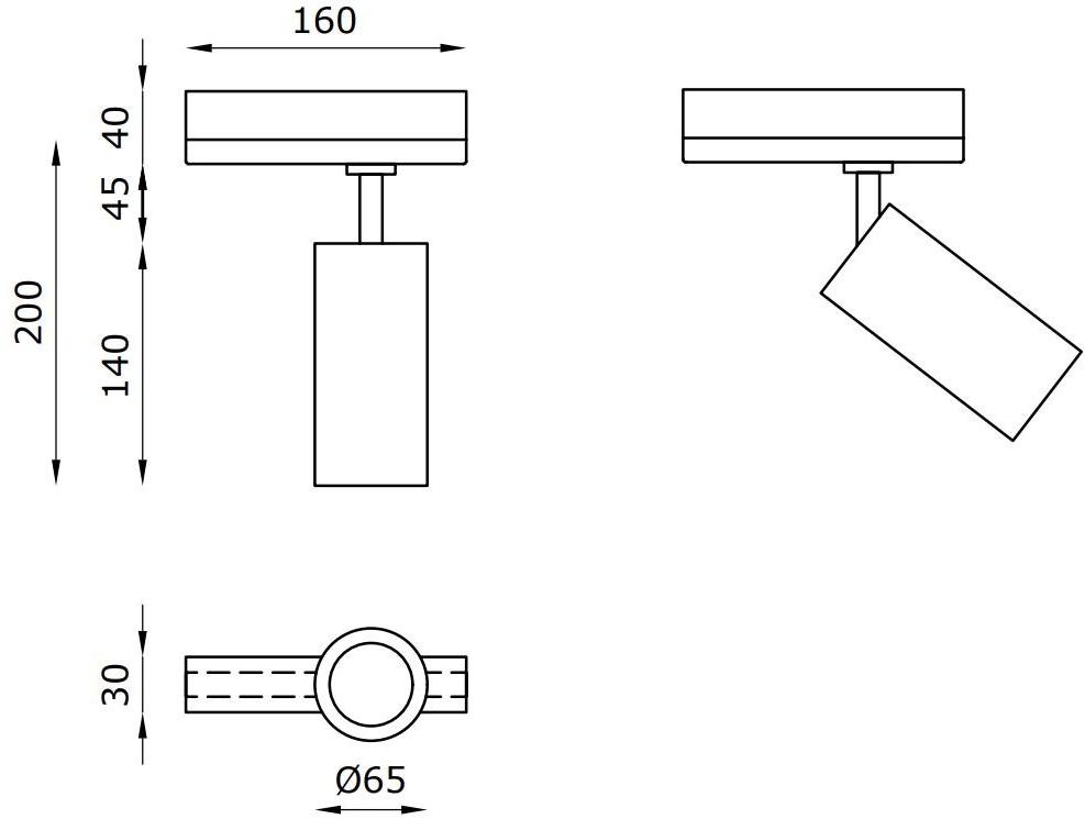 Buzzi & Buzzi Светодиодные трековые светильники Durcoral® Iron sun-id-1461959 - Вид №1