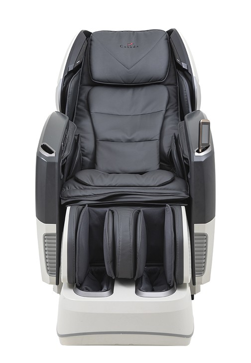 aura Массажное кресло GREY BLACK с инновационным 4D массажем CASADA  - Вид №1