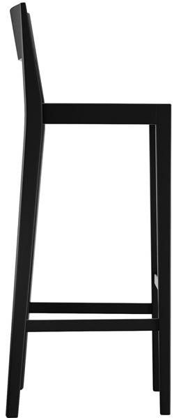 horgenglarus Высокий табурет из массива дерева со спинкой Miro sun-id-1463246 - Вид №6