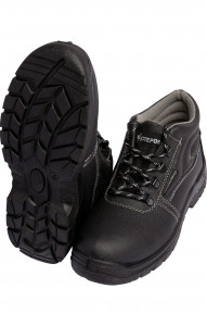 5023030 Ботинки Мастеров с металлическим подноском черные  Летняя обувь  размер 41
