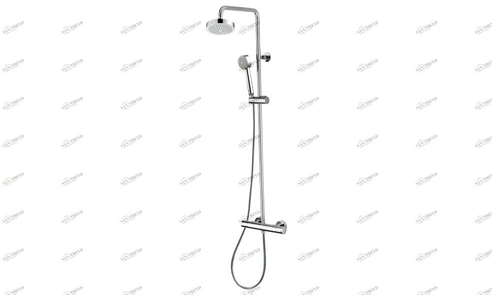 L10047 Душевая колонна DINAMIC/1 Ø 140 mm - Termostatico BOSSINI 